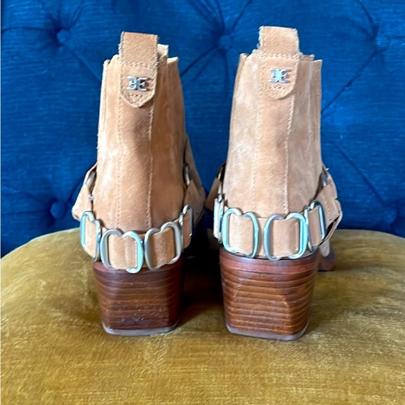 Leather Suede Ankle Boot - Picture 5 of 6